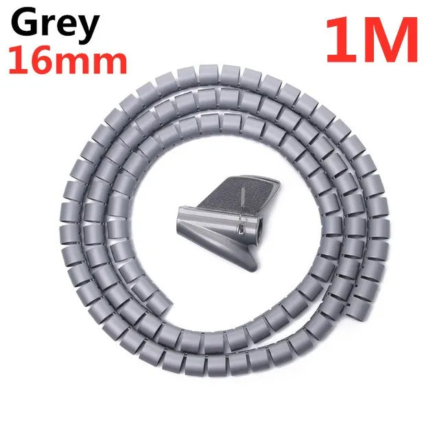 Spiral Cable Management Sleeve (1m & 2m)