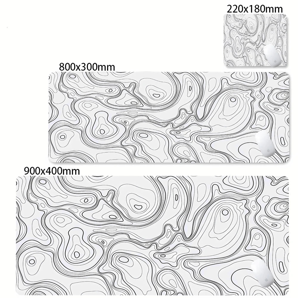 Abstract XL Gaming Desk Mat