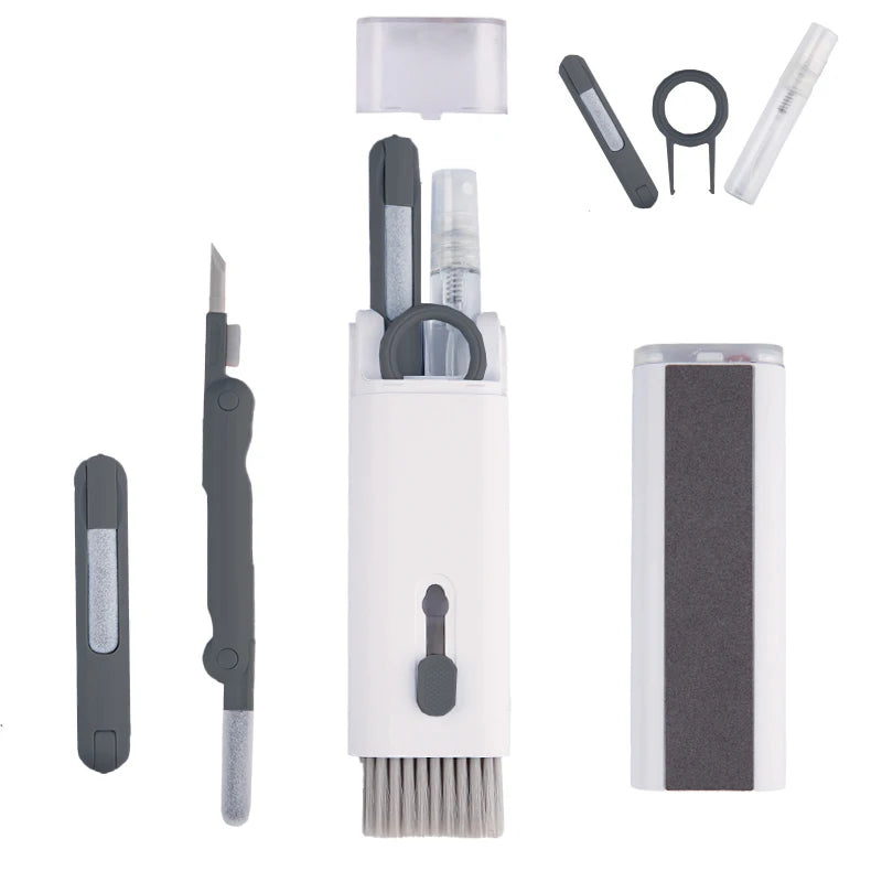 7-in-1 Precision Cleaning Kit for Keyboards & Earbuds