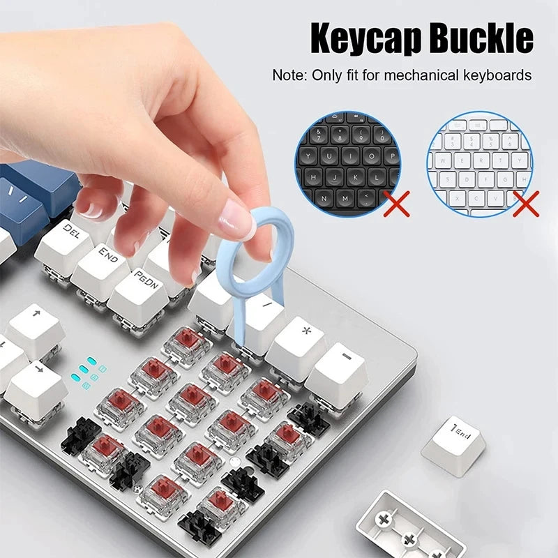 7-in-1 Precision Cleaning Kit for Keyboards & Earbuds