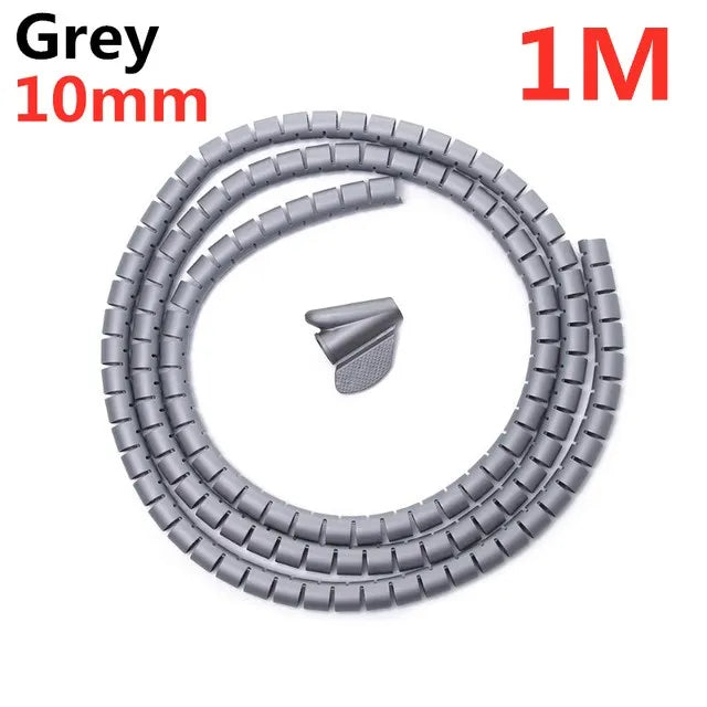 Spiral Cable Management Sleeve (1m & 2m)