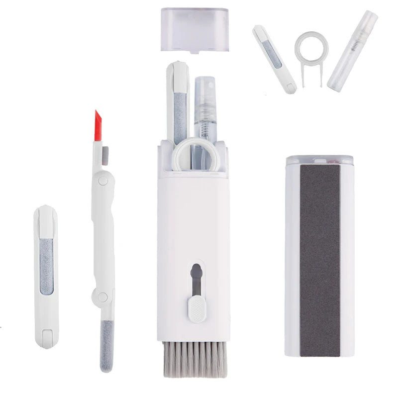7-in-1 Precision Cleaning Kit for Keyboards & Earbuds