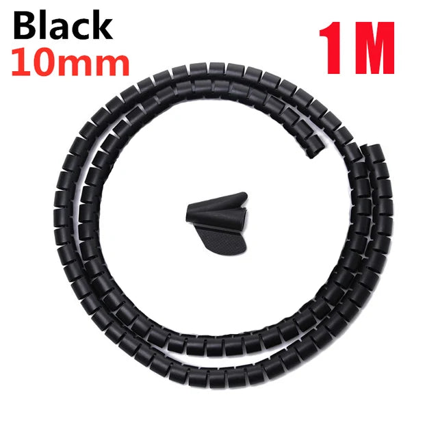Spiral Cable Management Sleeve (1m & 2m)