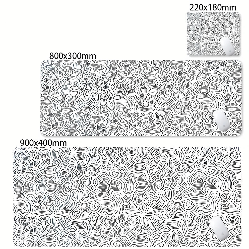 Abstract XL Gaming Desk Mat