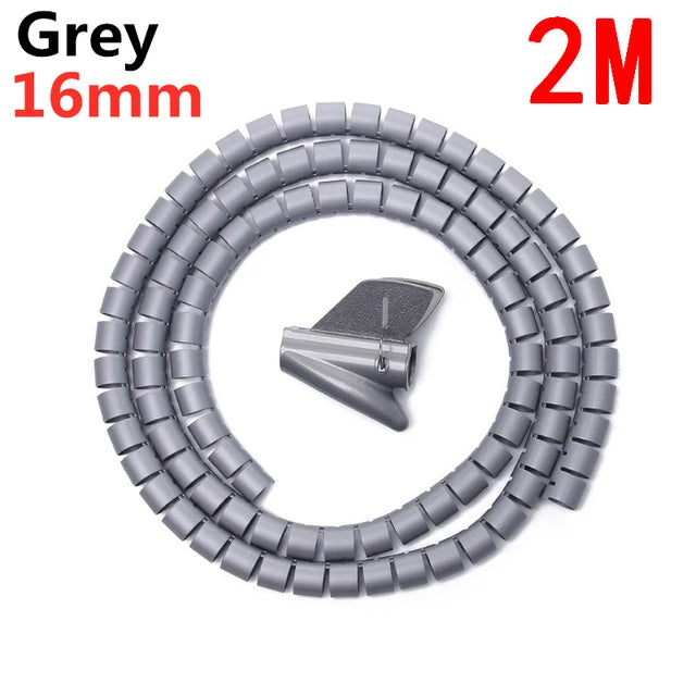 Spiral Cable Management Sleeve (1m & 2m)