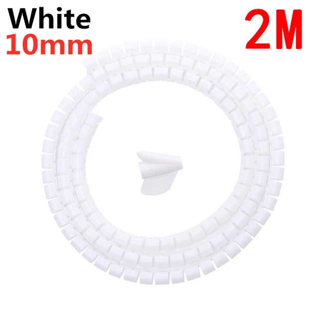 Spiral Cable Management Sleeve (1m & 2m)