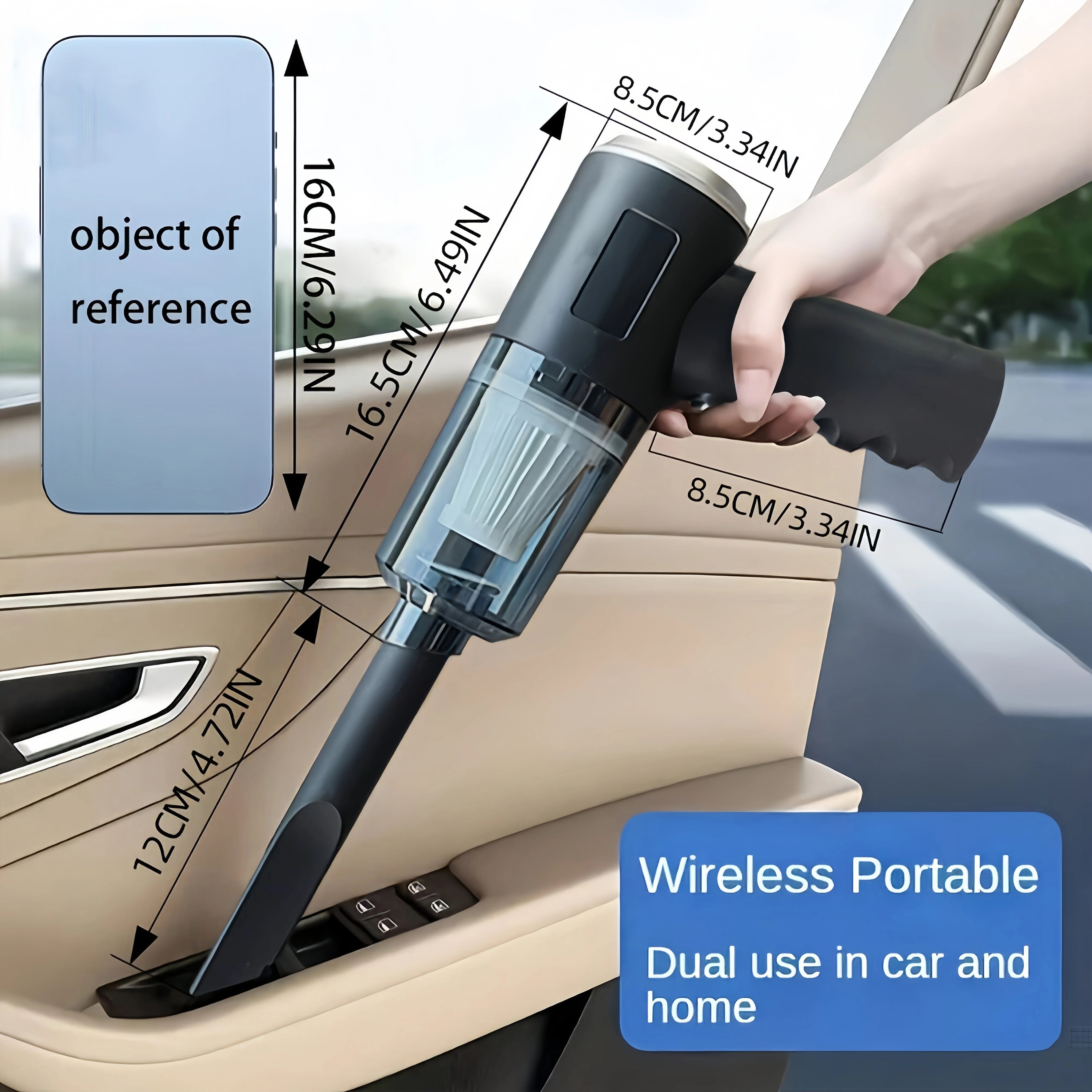 Cordless Handheld Car Vacuum