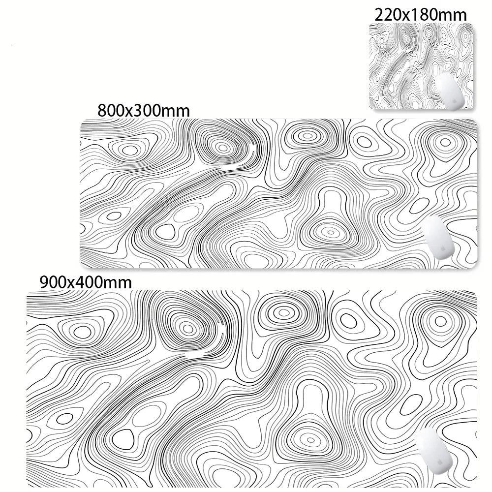 Abstract XL Gaming Desk Mat